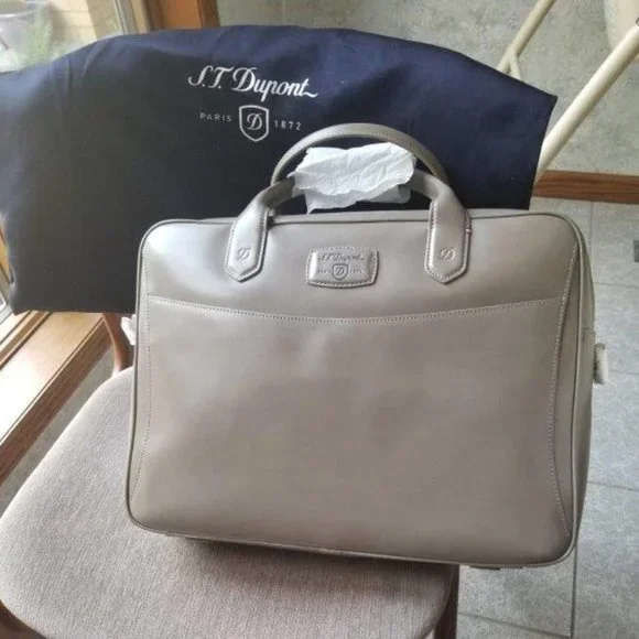 S.T. Dupont Unisex Messenger Bag - Picture 1 of 13